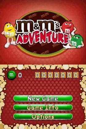 M&M's - Adventure (USA) screen shot title